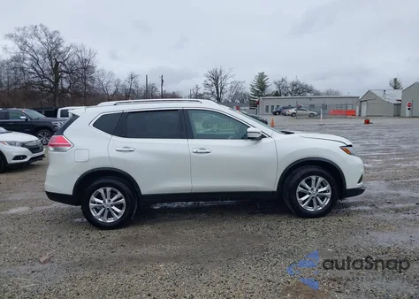 2016 Nissan Rogue S/Sl/Sv из США, поврежденный, VIN KNMAT2MV4GP699499
